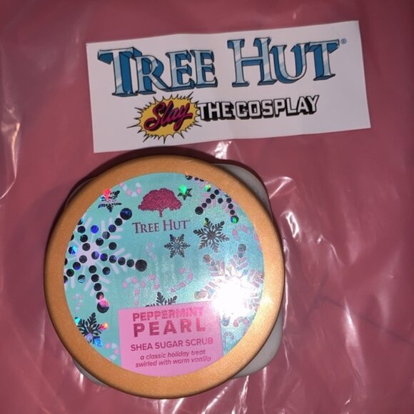 Tree Hut peppermint pearl Shea sugar Body Scrub/NWT